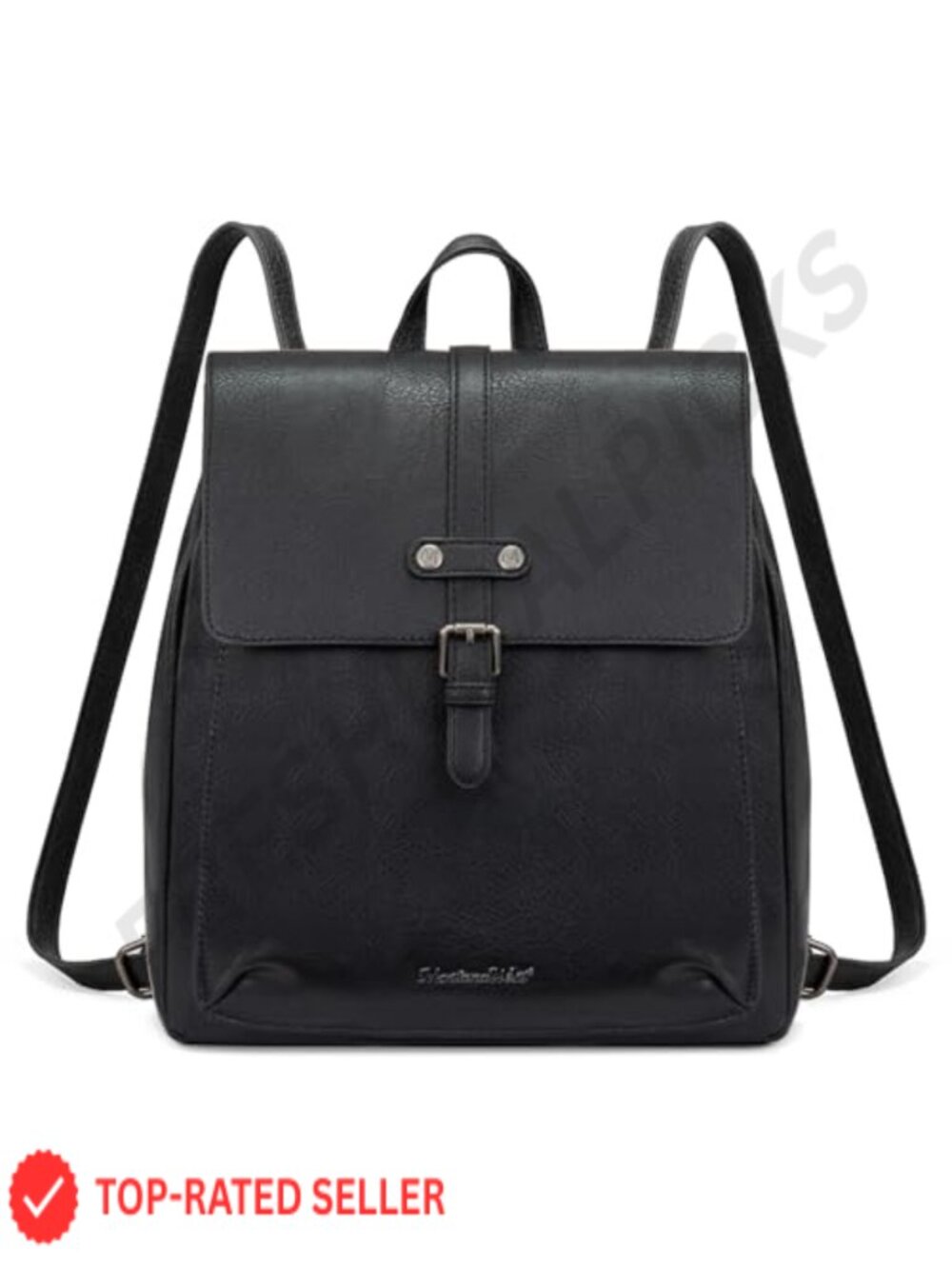 Faux Leather Convertible Backpack Purse Women Travel Daypack Crossbody